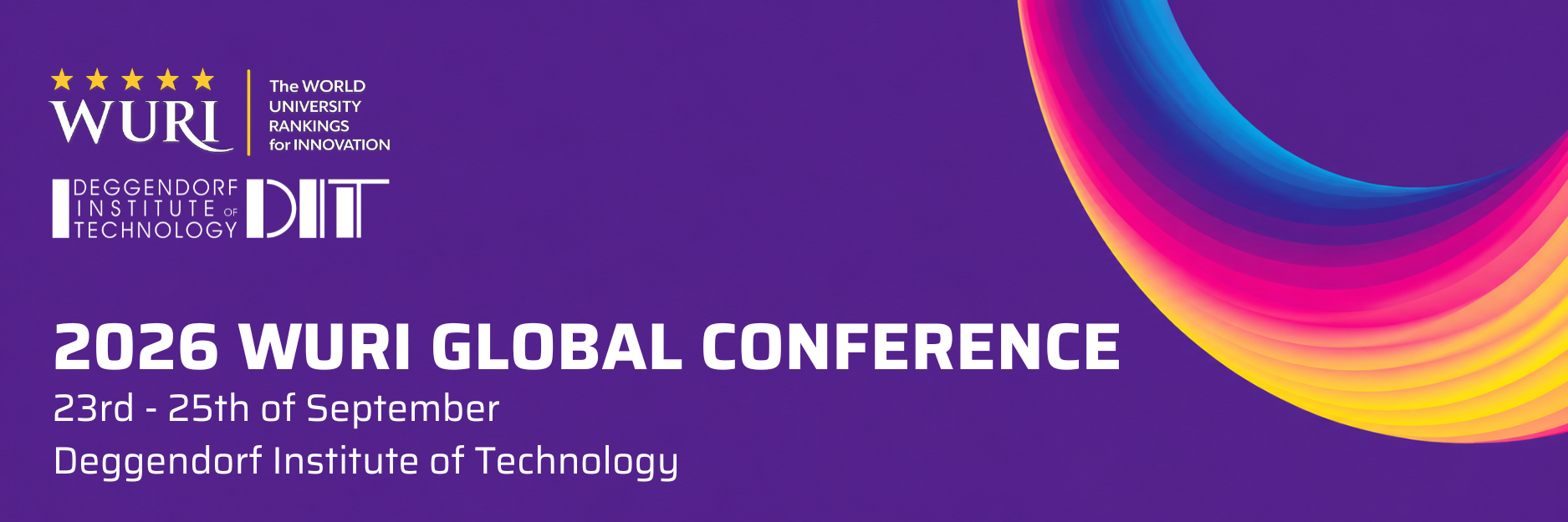 2026 WURI Global Conference, September 23-25, Deggendorf Institute of Technology